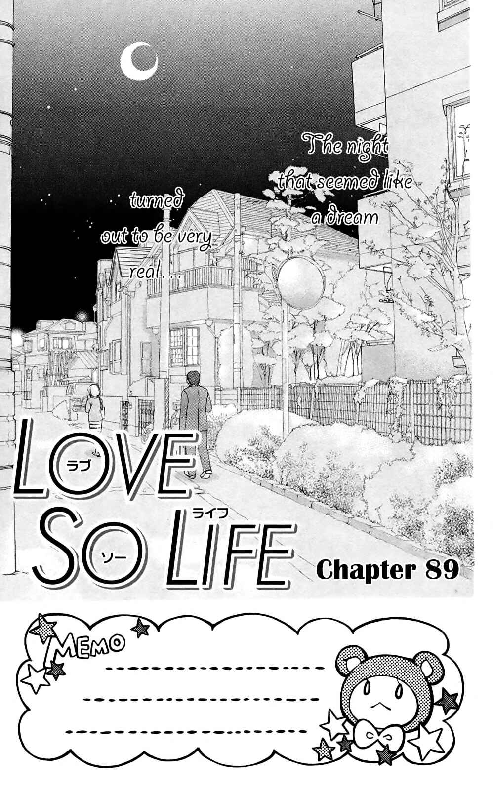 Page 1 Chapter 89 Love So Life