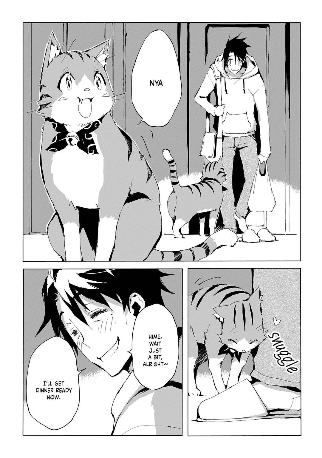 Page 10 Chapter 1.1 Isekai wa Neko to Tomo ni