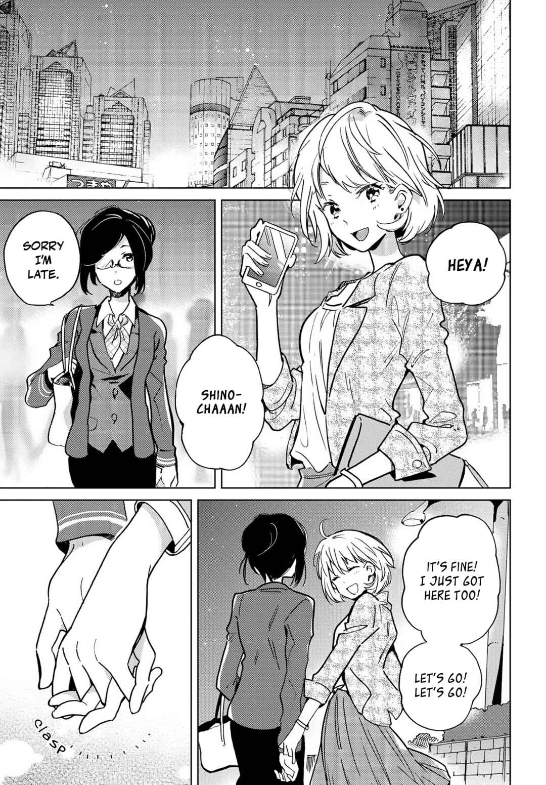 Page 1 Chapter 1 Garasu no Kutsu wo Nigisutete