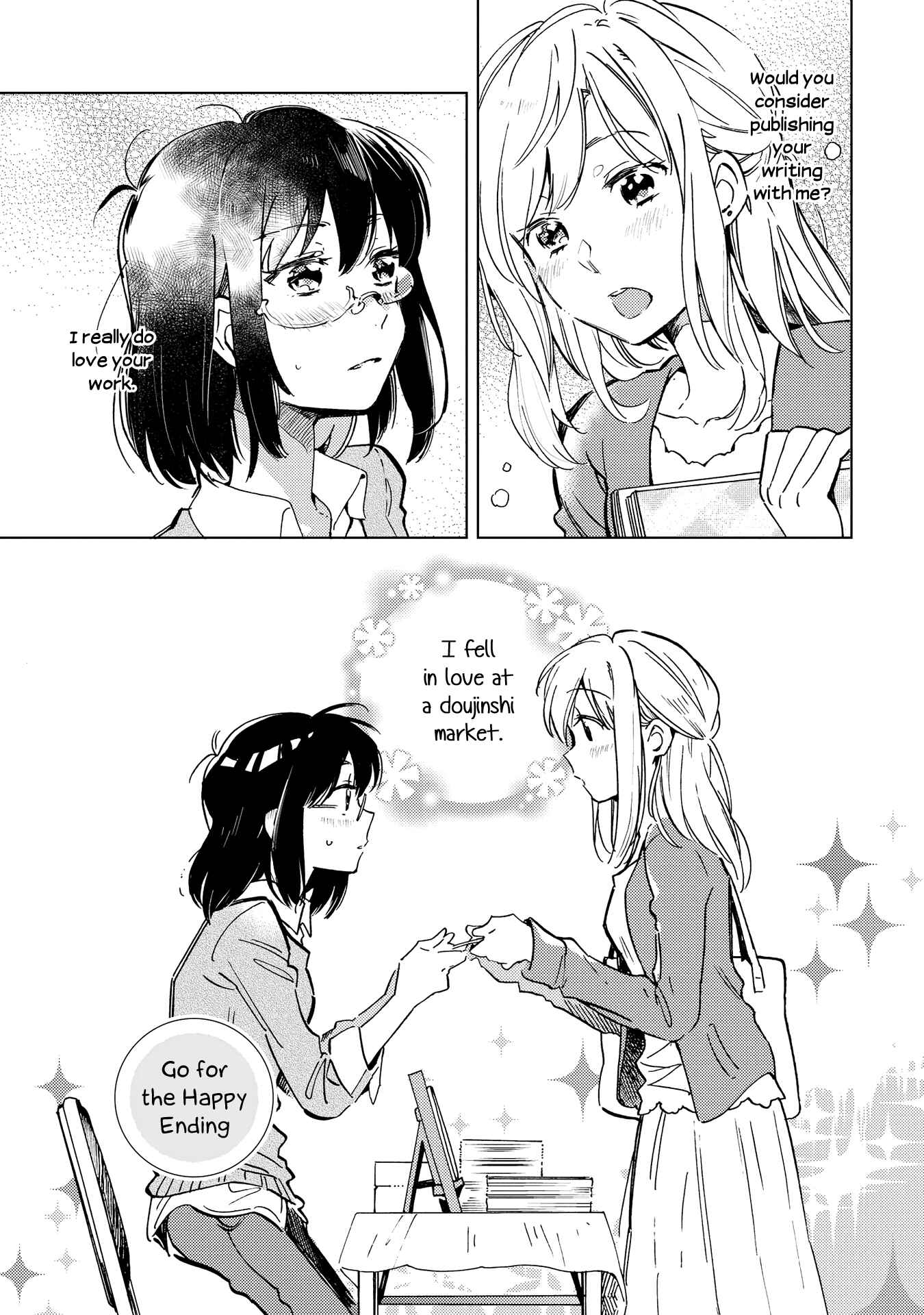 Page 1 Chapter 2 Garasu no Kutsu wo Nigisutete