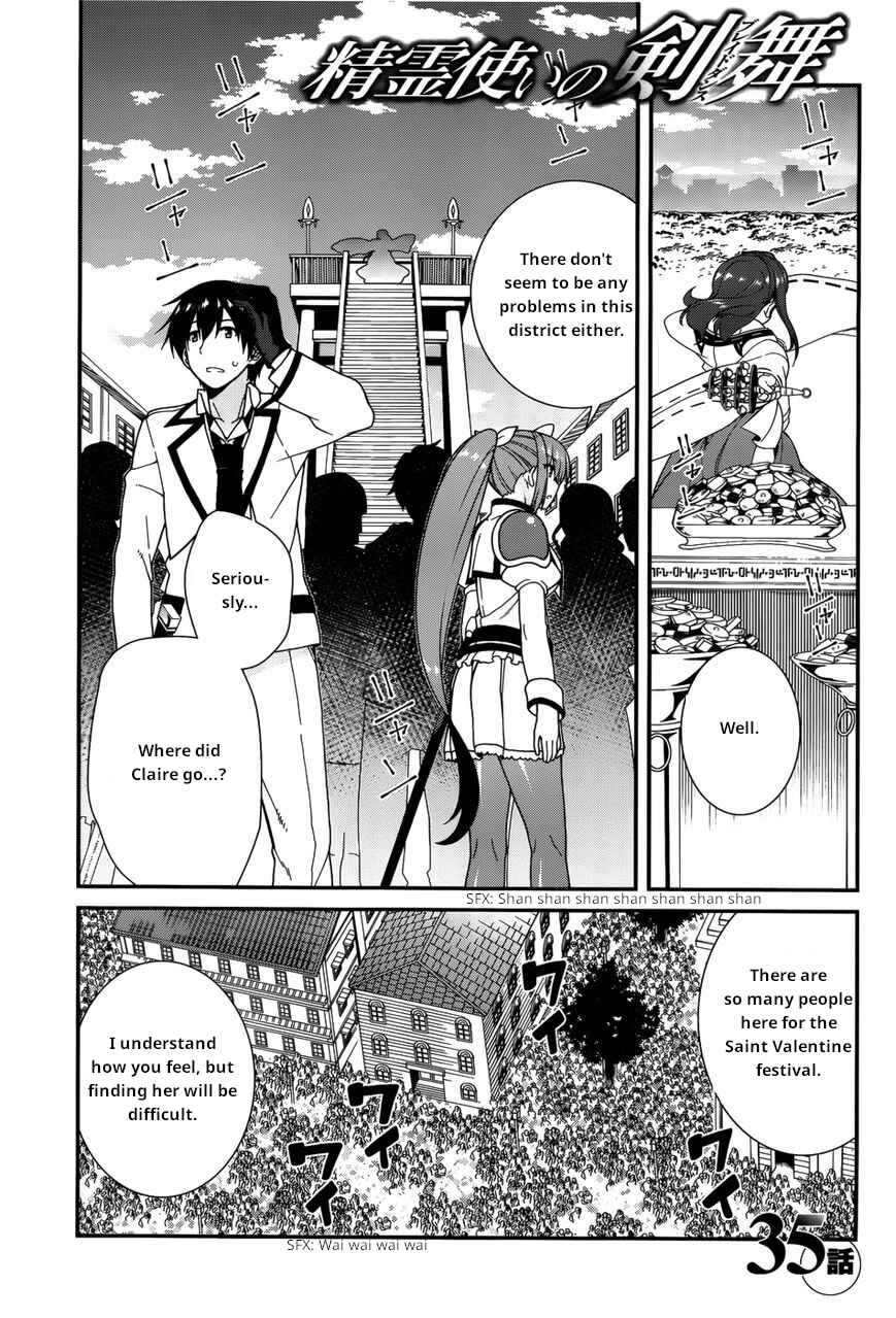 Page 2 Chapter 35 Seirei Tsukai no Blade Dance