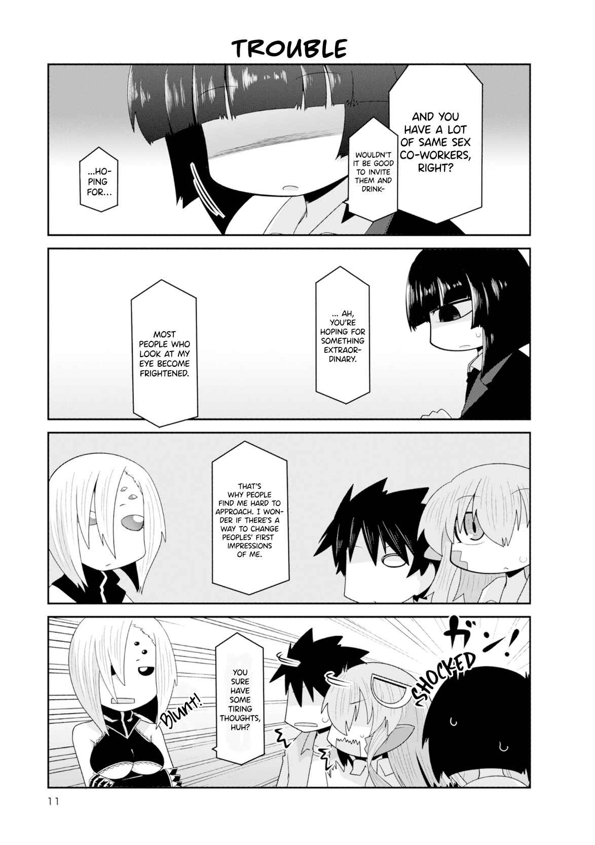 Page 12 Chapter 1 Monster Musume no Iru Nichijou - 4-koma Anthology