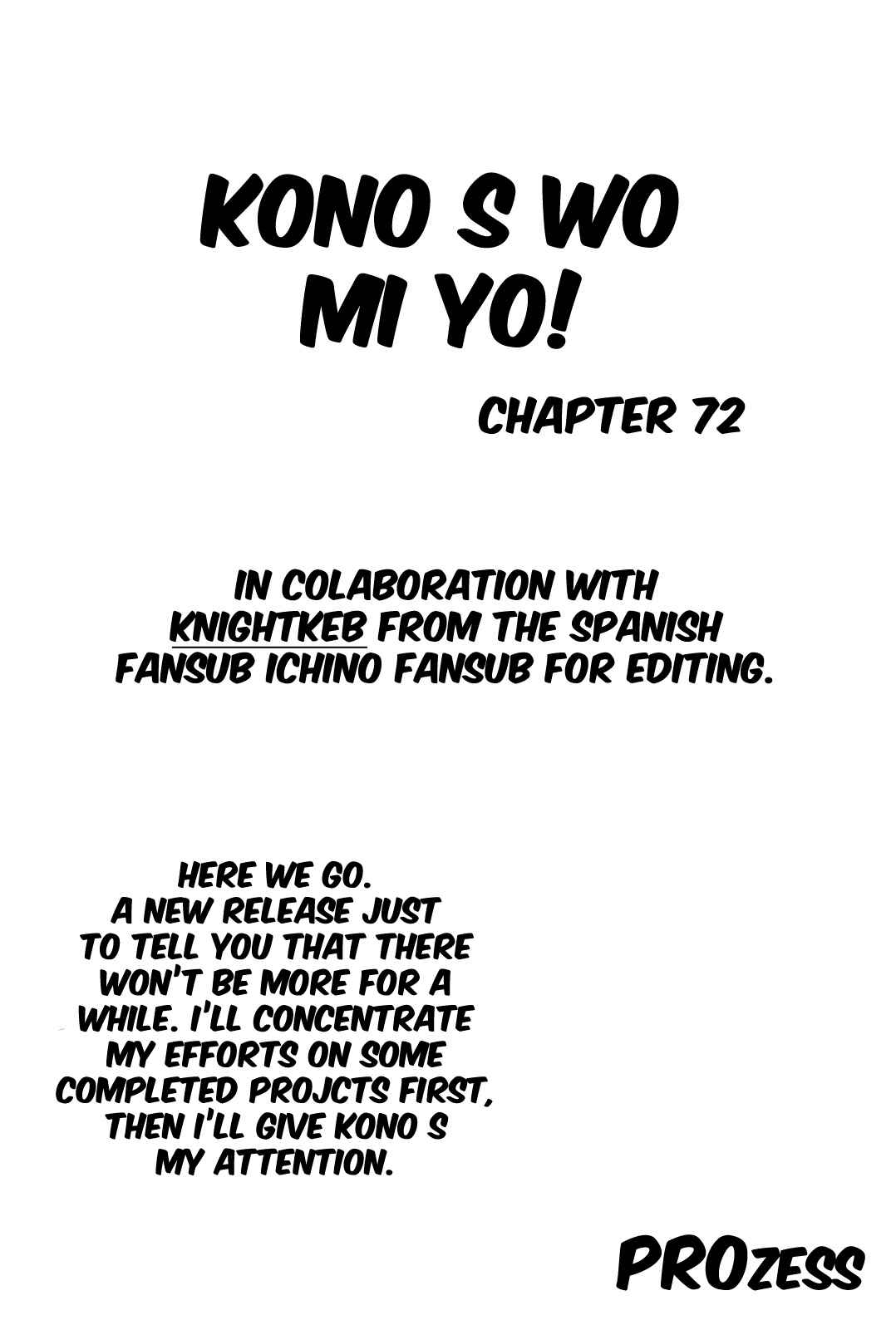 Page 1 Chapter 72 Look at this S! Cupids Prank