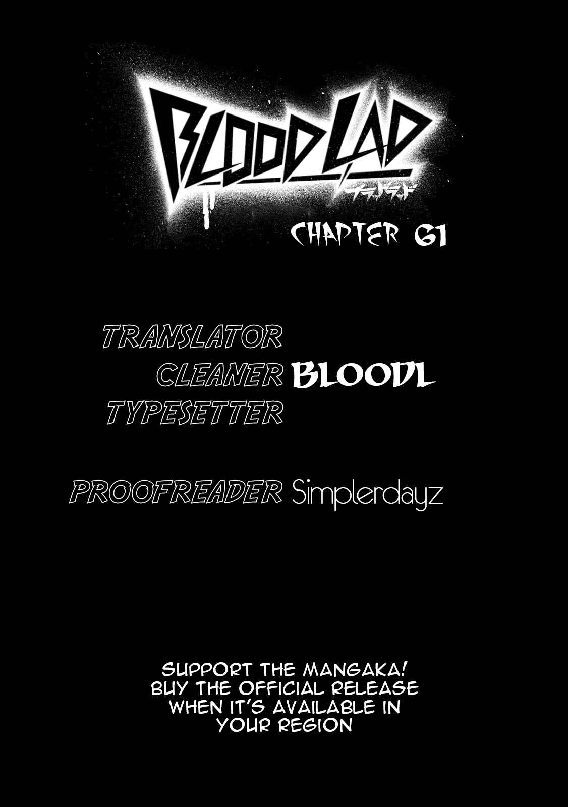 Page 36 Chapter 61 Blood Lad