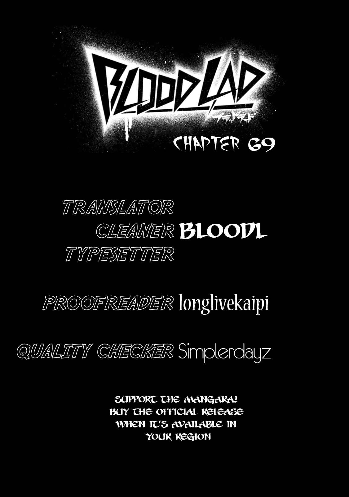 Page 33 Chapter 69 Blood Lad