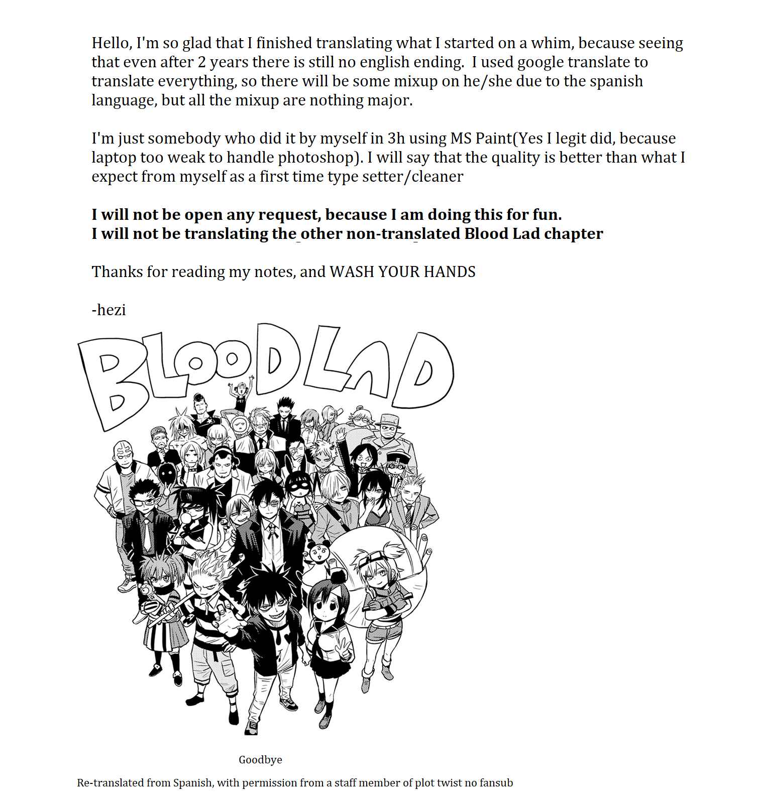 Page 37 Chapter 85 Blood Lad