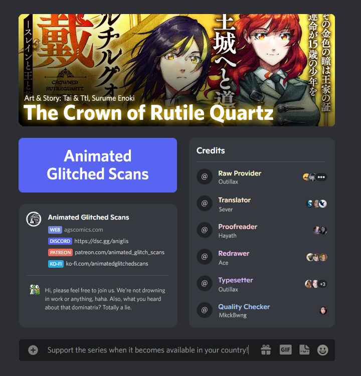 Page 1 Chapter 1 The Crown of Rutile Quartz