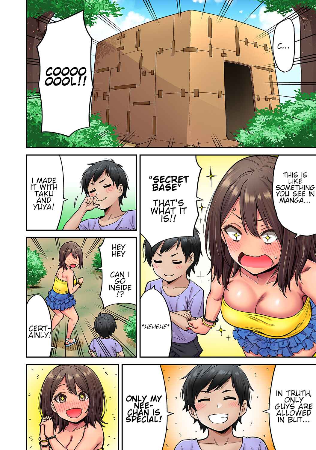 Page 3 Chapter 4 Akogare no Nee-chan ga Gal ni Natte Kaette Kita Natsuyasumi