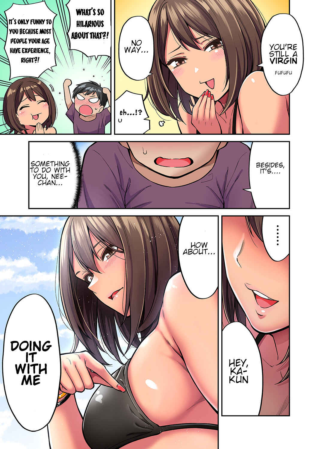Page 8 Chapter 1 Akogare no Nee-chan ga Gal ni Natte Kaette Kita Natsuyasumi