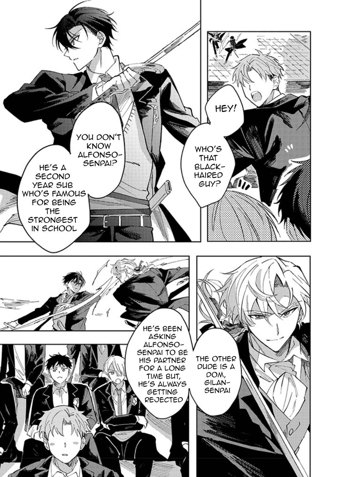Page 8 Chapter 1.1 The Lonely Sub Will Find Love With Only One Dom