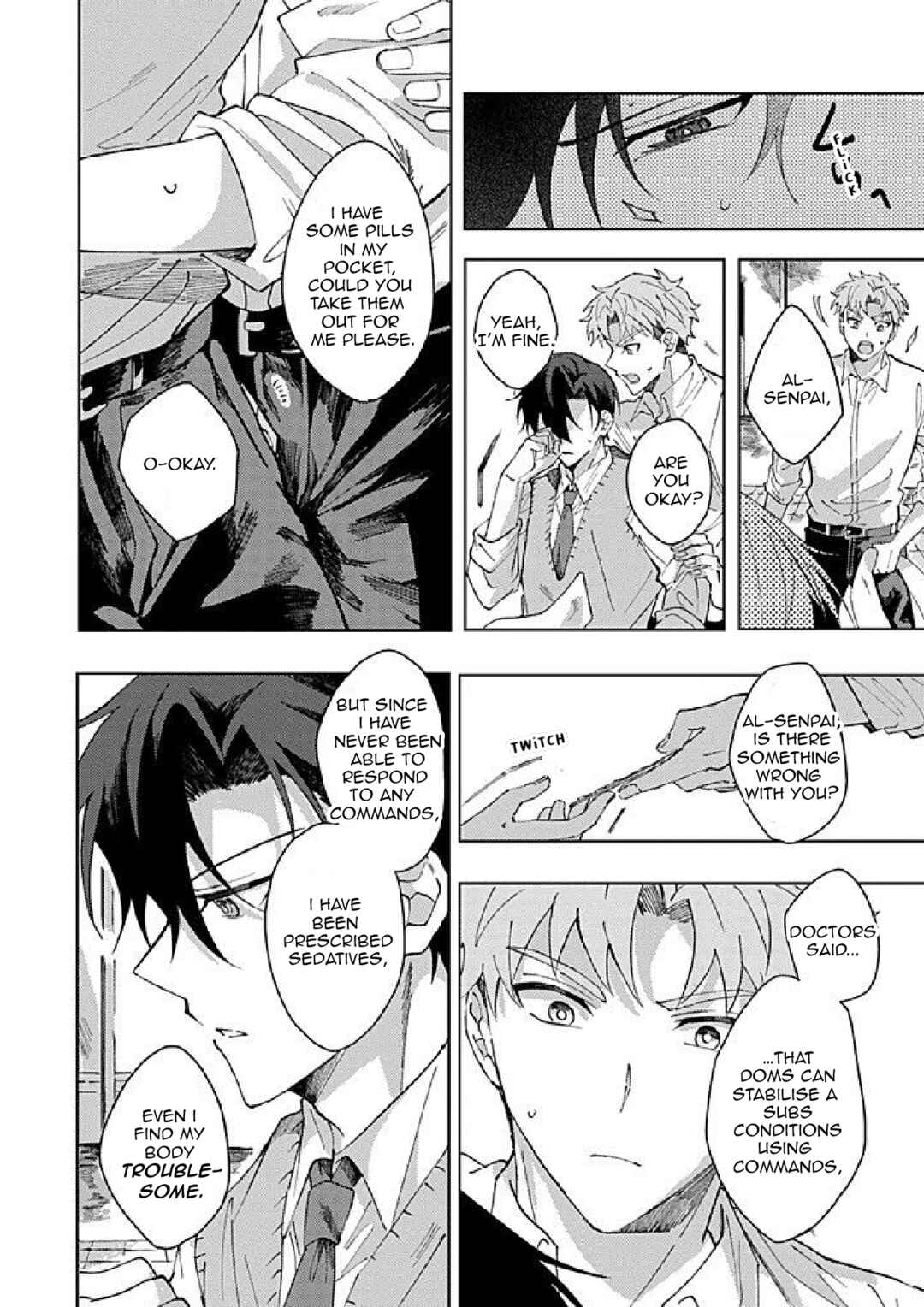 Page 15 Chapter 2.1 The Lonely Sub Will Find Love With Only One Dom