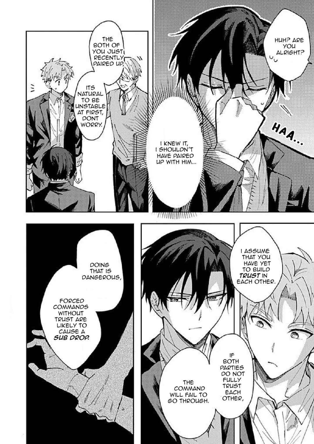 Page 9 Chapter 2.1 The Lonely Sub Will Find Love With Only One Dom