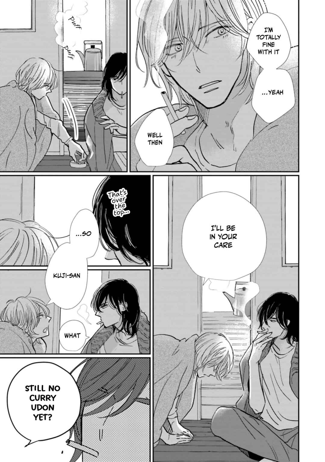 Page 38 Chapter 10 Smoke Blue no Ame Nochi Hare