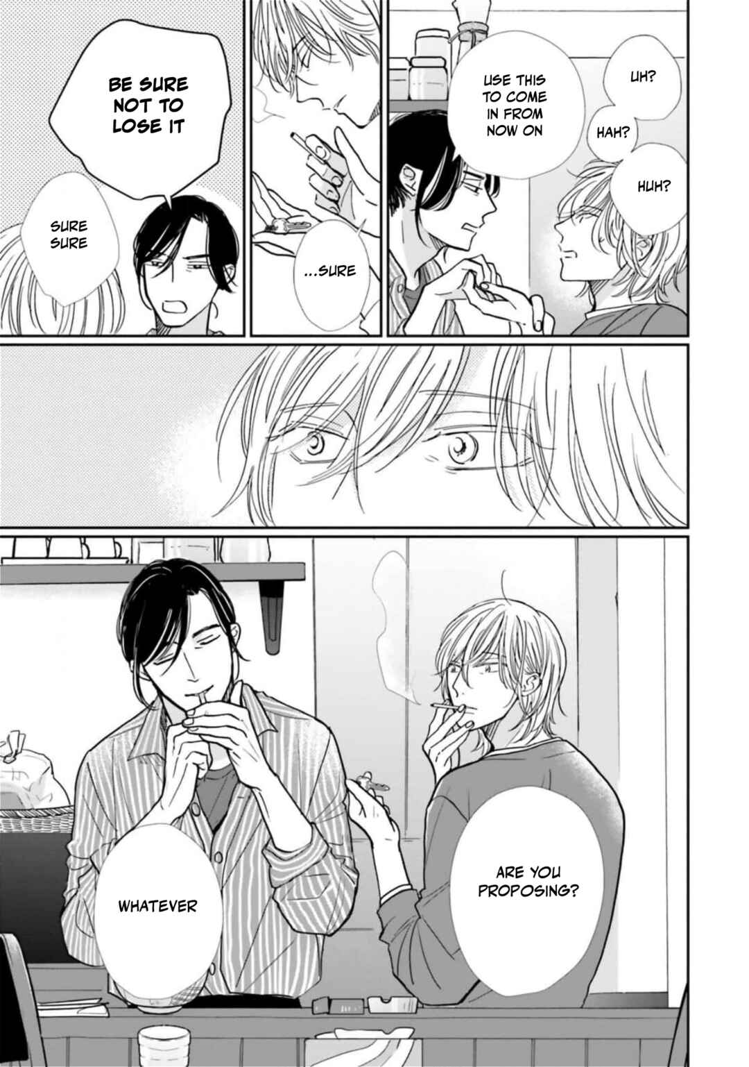 Page 35 Chapter 23 Smoke Blue no Ame Nochi Hare