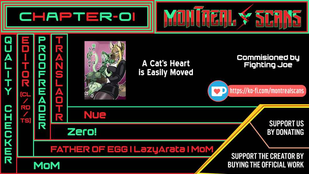 Page 20 Chapter 1 A Cat’s Heart is Easily Moved