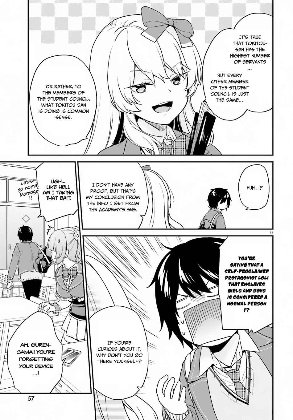 Page 18 Chapter 14 Jishou F-Rank no Oniisama ga Game de Hyouka sareru Gakuen no Chouten ni Kunrin suru Sou desu yo?