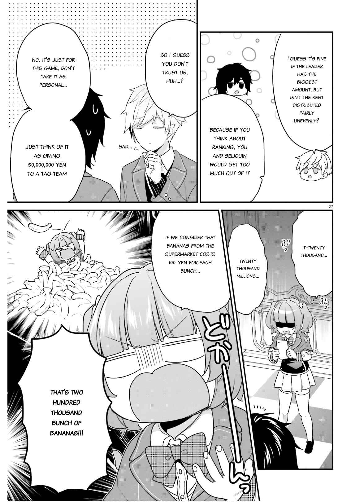 Page 27 Chapter 30 Jishou F-Rank no Oniisama ga Game de Hyouka sareru Gakuen no Chouten ni Kunrin suru Sou desu yo?