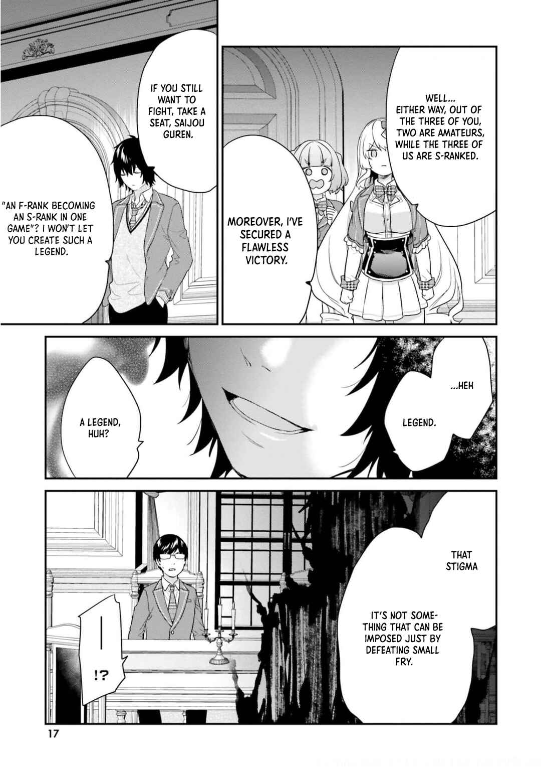 Page 15 Chapter 38 Jishou F-Rank no Oniisama ga Game de Hyouka sareru Gakuen no Chouten ni Kunrin suru Sou desu yo?