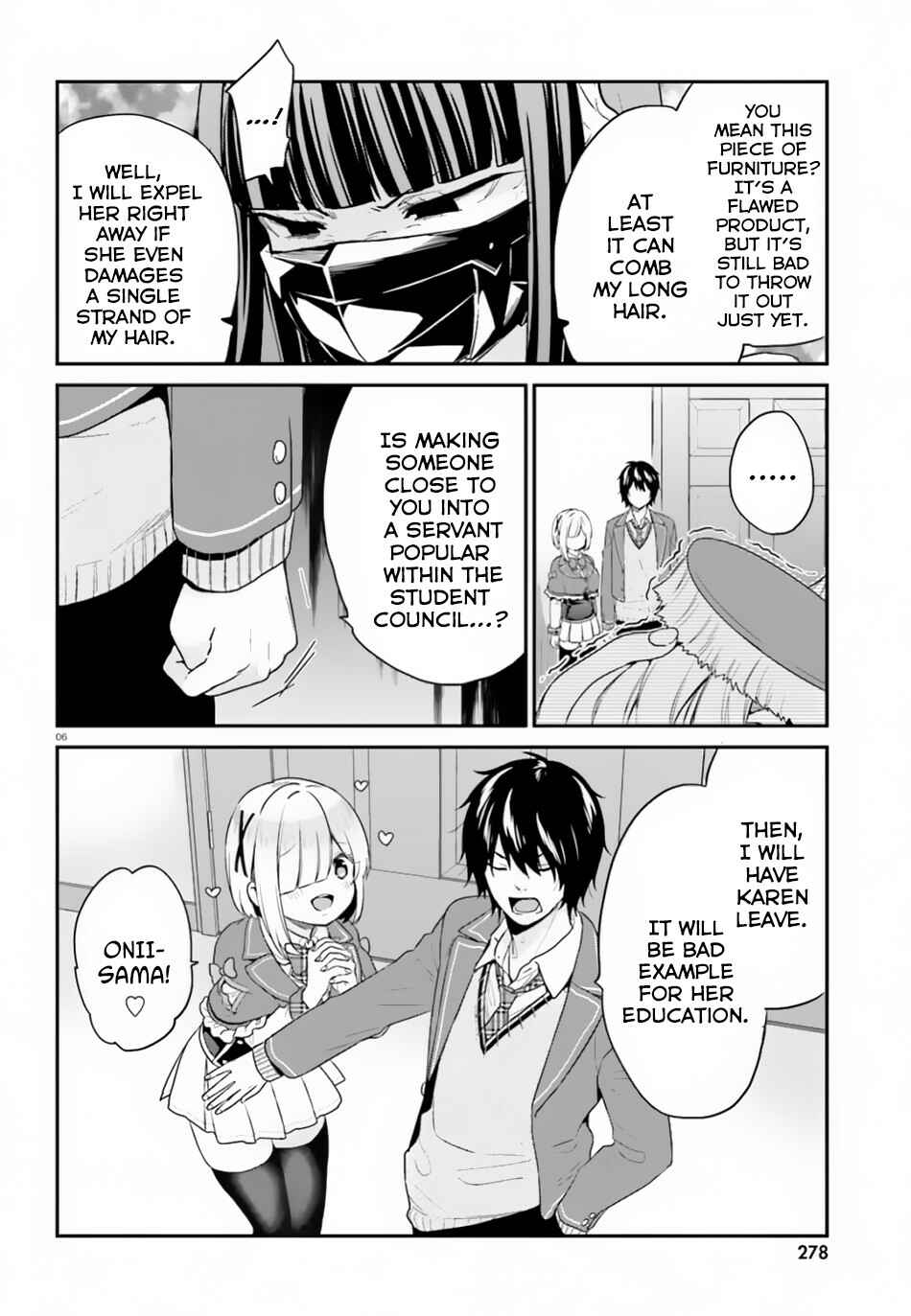 Page 7 Chapter 15 Jishou F-Rank no Oniisama ga Game de Hyouka sareru Gakuen no Chouten ni Kunrin suru Sou desu yo?