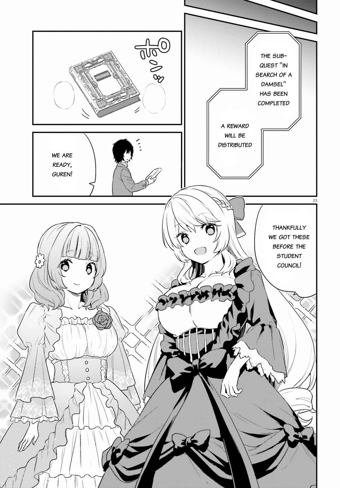 Page 23 Chapter 34 Jishou F-Rank no Oniisama ga Game de Hyouka sareru Gakuen no Chouten ni Kunrin suru Sou desu yo?