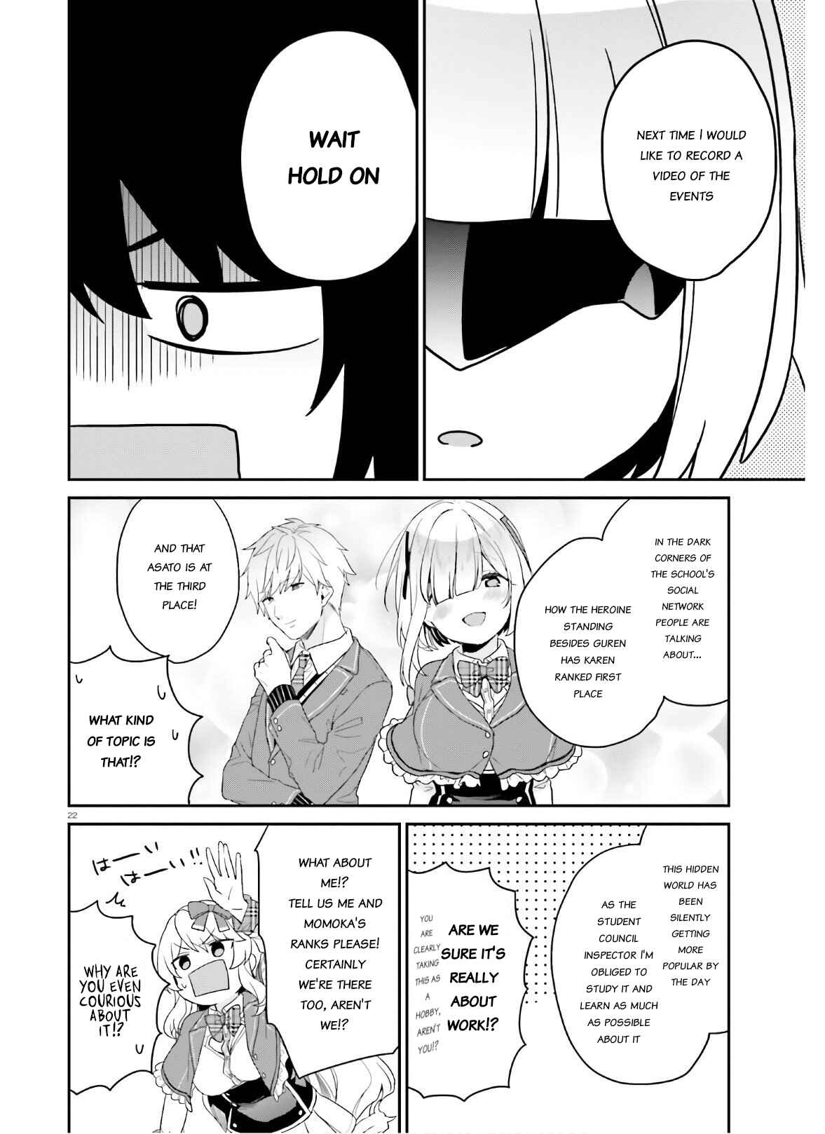Page 22 Chapter 28 Jishou F-Rank no Oniisama ga Game de Hyouka sareru Gakuen no Chouten ni Kunrin suru Sou desu yo?