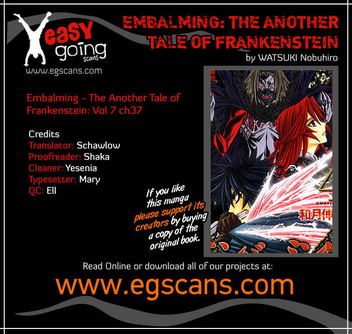 Page 1 Chapter 37 Embalming: The Another Tale of Frankenstein