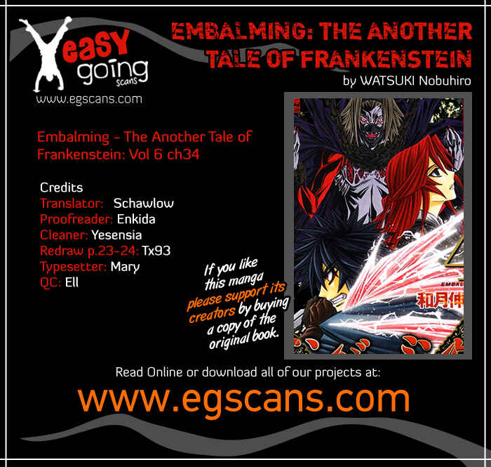 Page 1 Chapter 34 Embalming: The Another Tale of Frankenstein