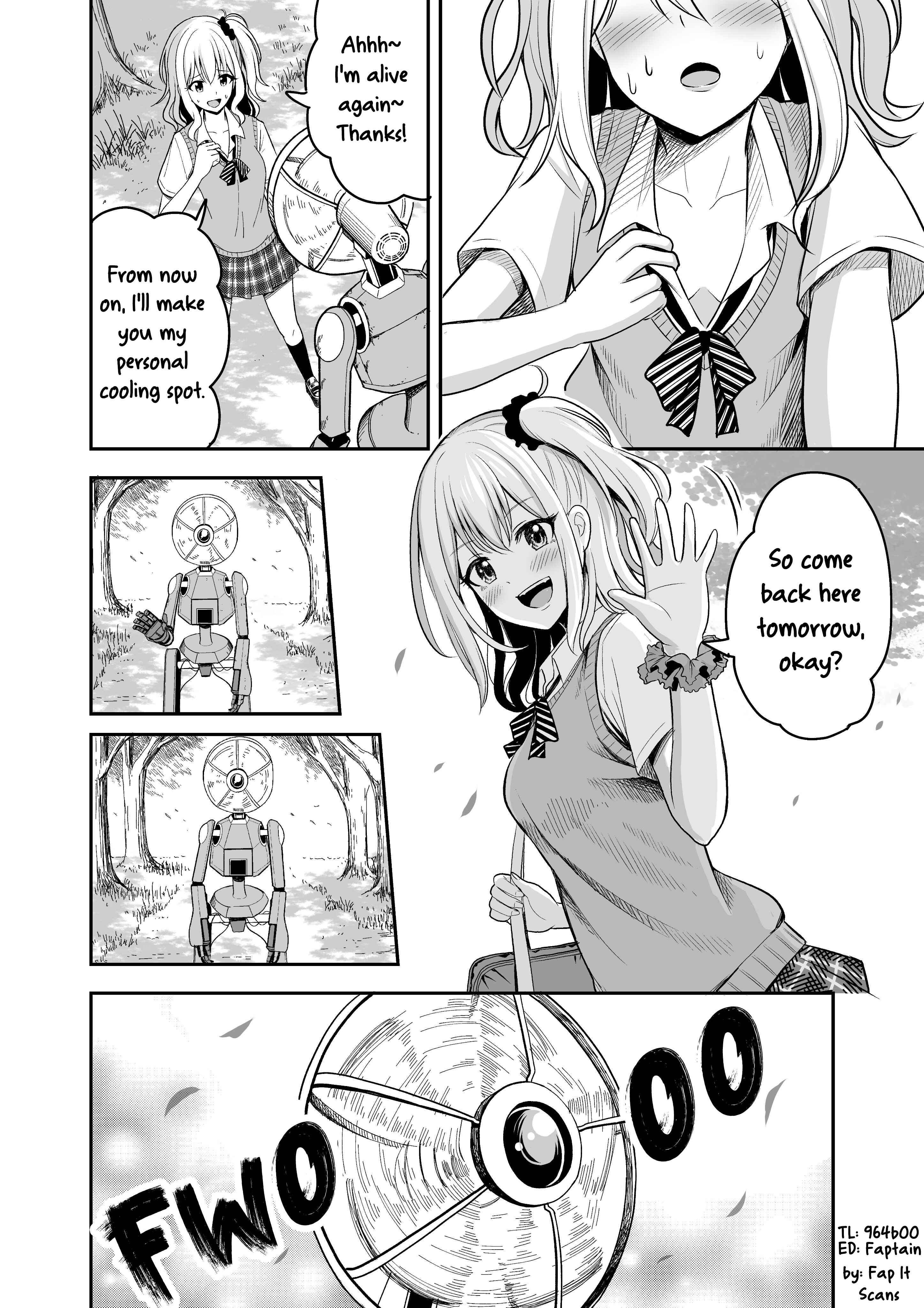Page 4 Chapter Unknown_396f Fan Robot Hated by Everyone Brings a Gyaru Back to Life