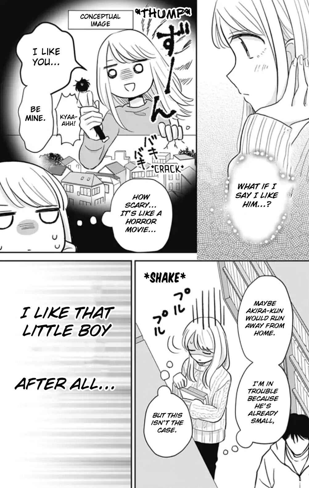 Page 8 Chapter 9 Tenohira no Akira-kun