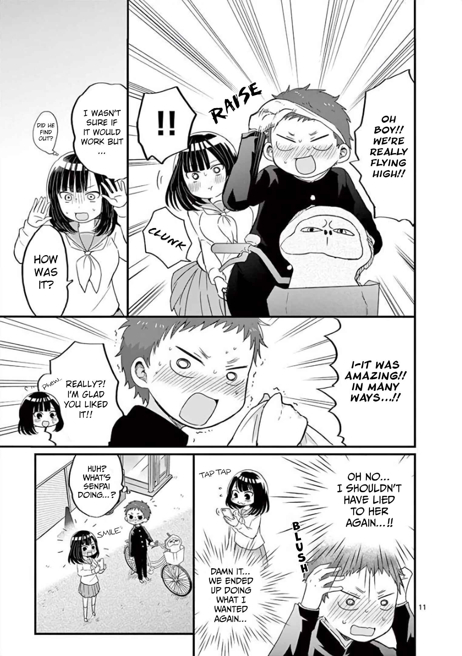 Page 11 Chapter 5 Oredake ni Kamatte Maka-senpai