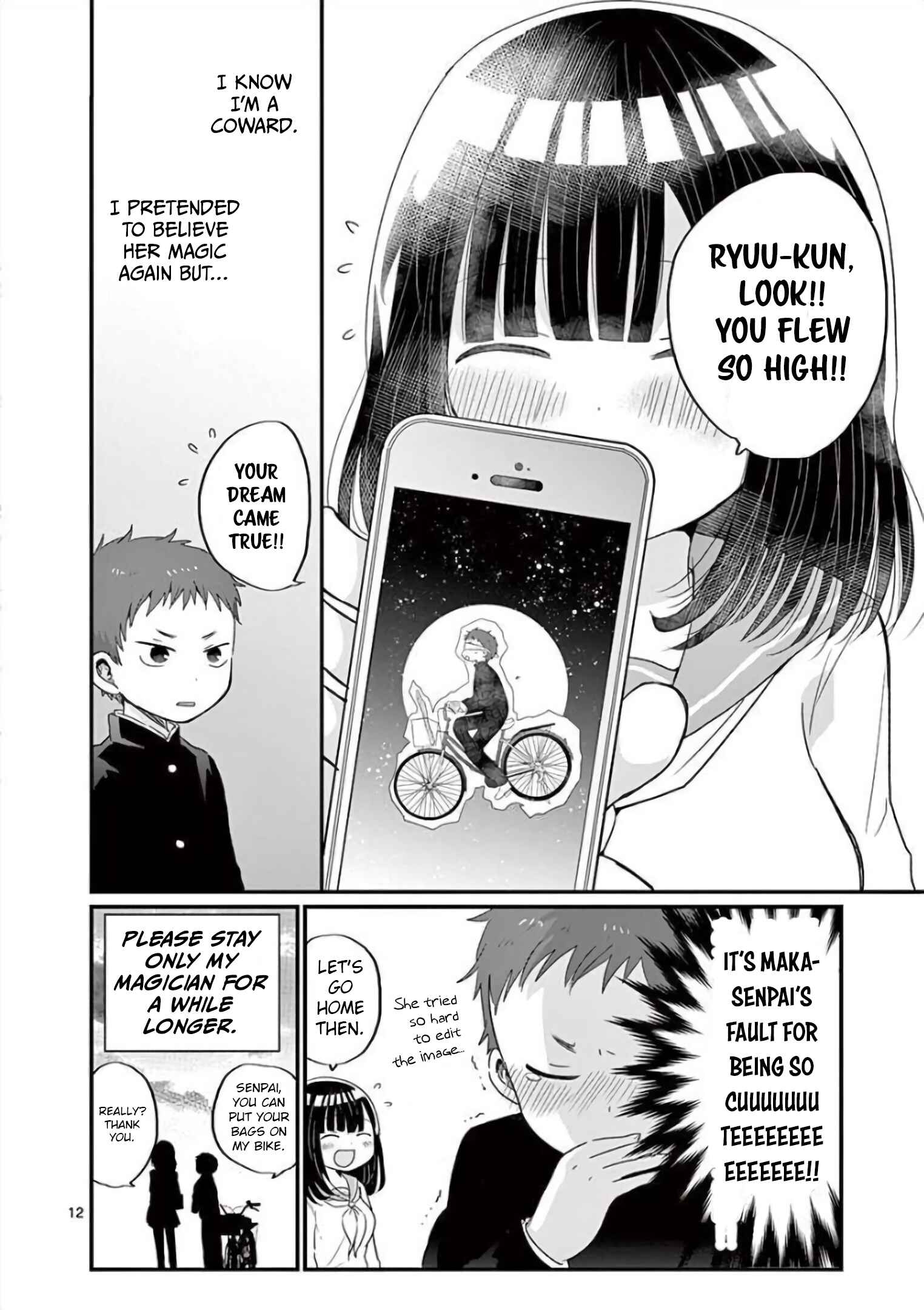 Page 12 Chapter 5 Oredake ni Kamatte Maka-senpai