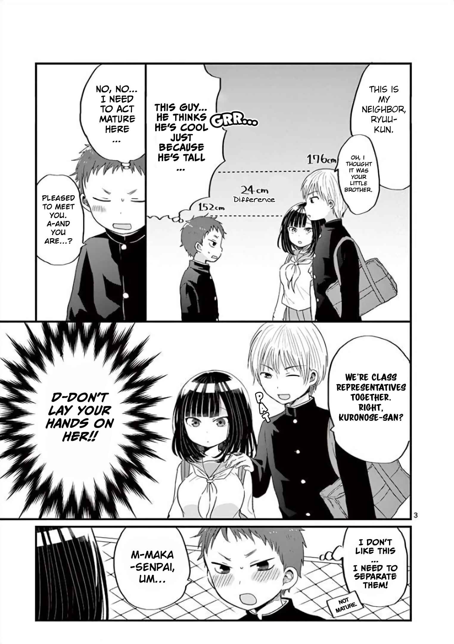 Page 3 Chapter 5 Oredake ni Kamatte Maka-senpai