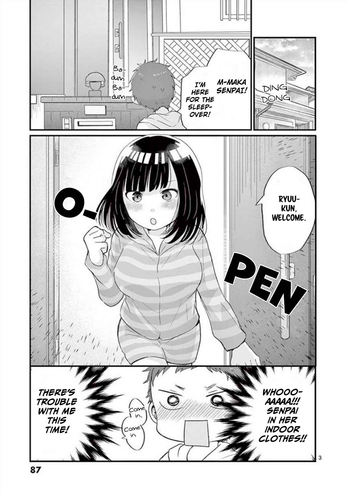 Page 3 Chapter 7 Oredake ni Kamatte Maka-senpai