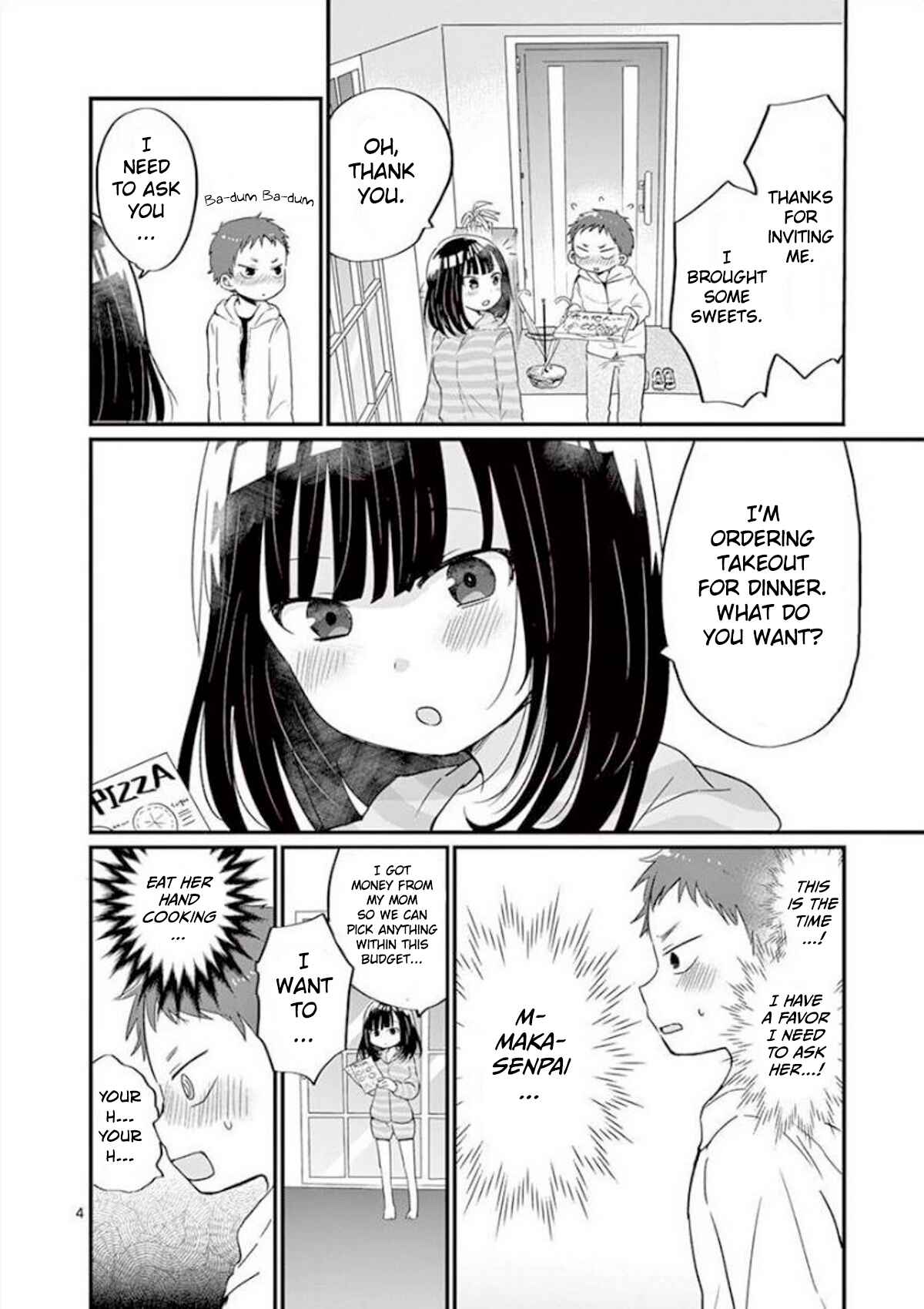 Page 4 Chapter 7 Oredake ni Kamatte Maka-senpai