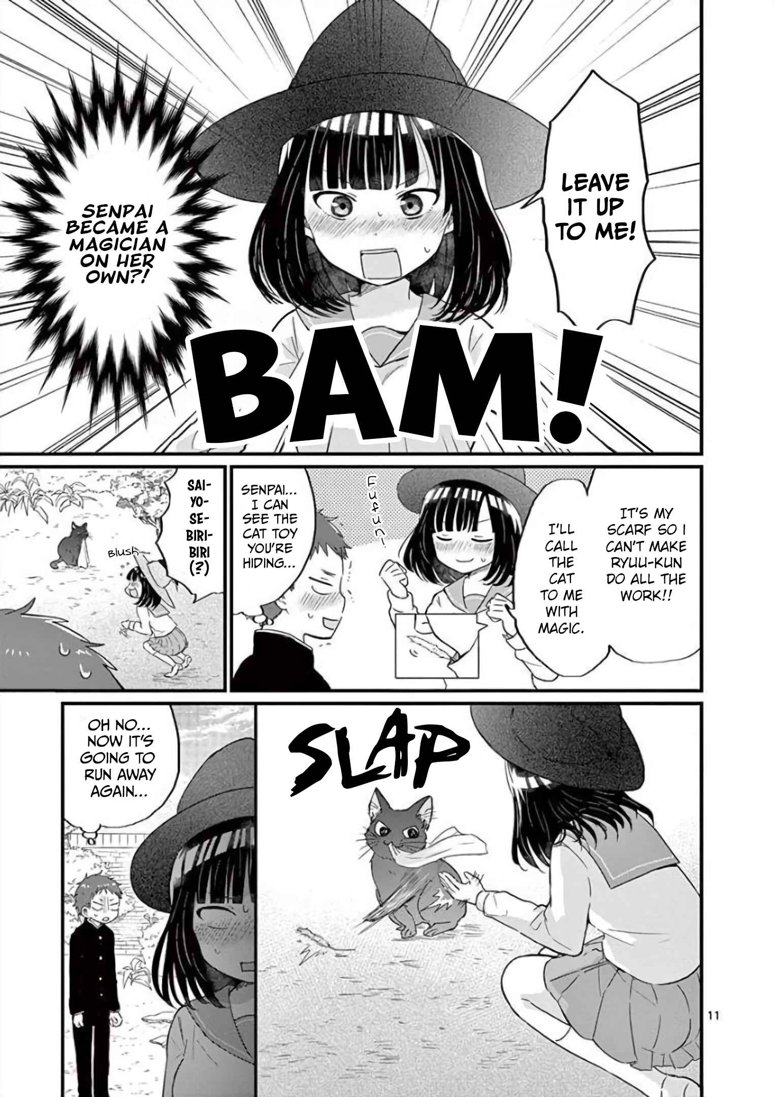 Page 11 Chapter 6 Oredake ni Kamatte Maka-senpai