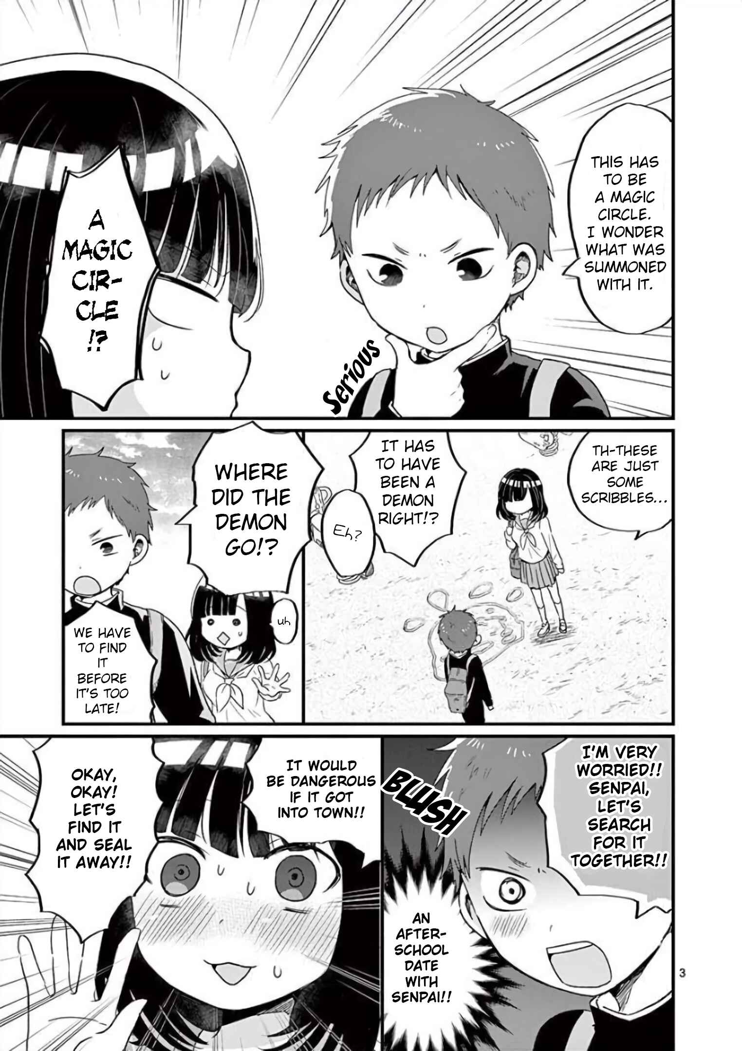 Page 3 Chapter 3 Oredake ni Kamatte Maka-senpai