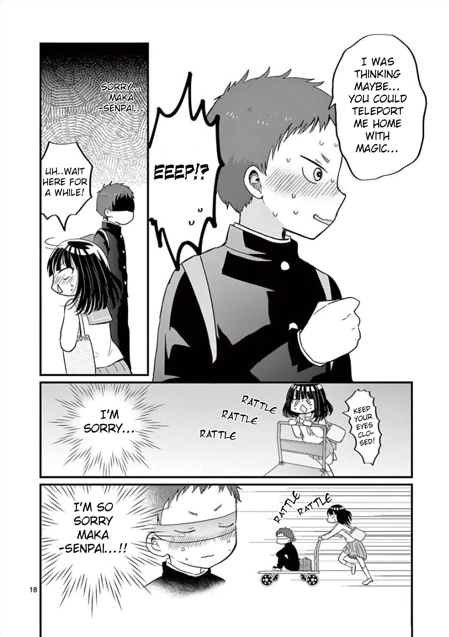 Page 18 Chapter 4 Oredake ni Kamatte Maka-senpai