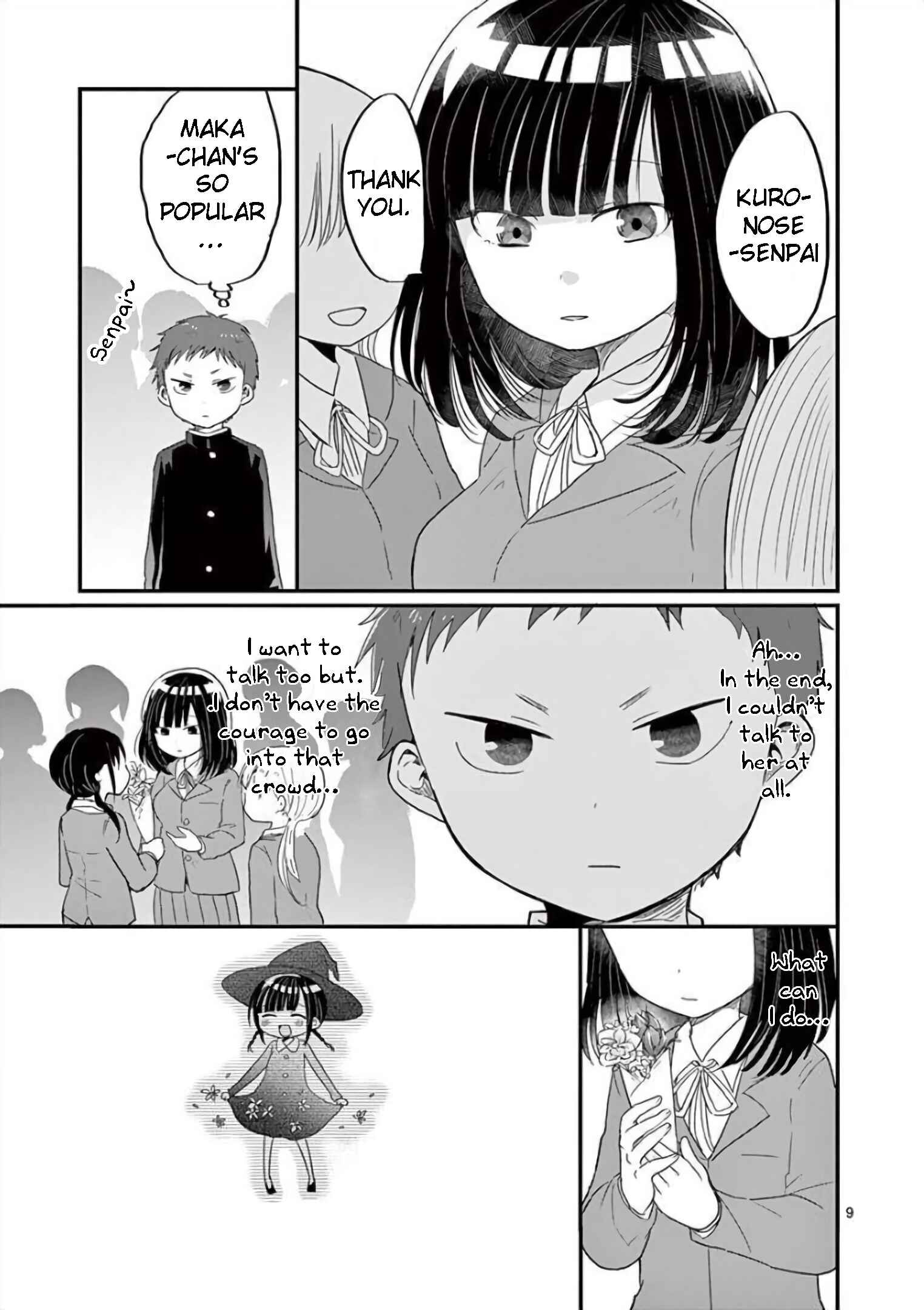 Page 9 Chapter 4 Oredake ni Kamatte Maka-senpai