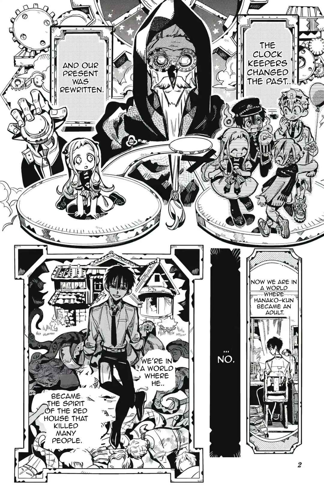 Page 2 Chapter 123 Jibaku Shounen: Hanako-kun