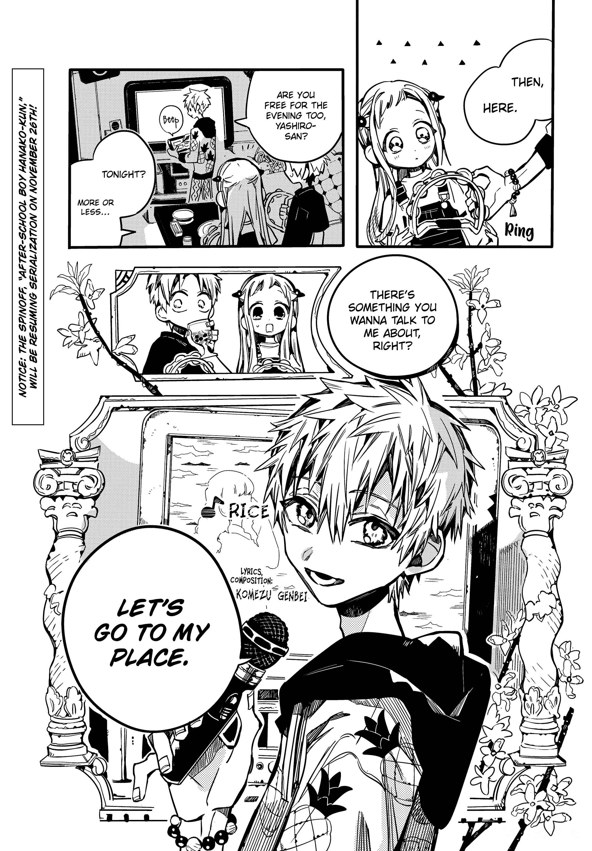 Page 35 Chapter 72 Jibaku Shounen: Hanako-kun