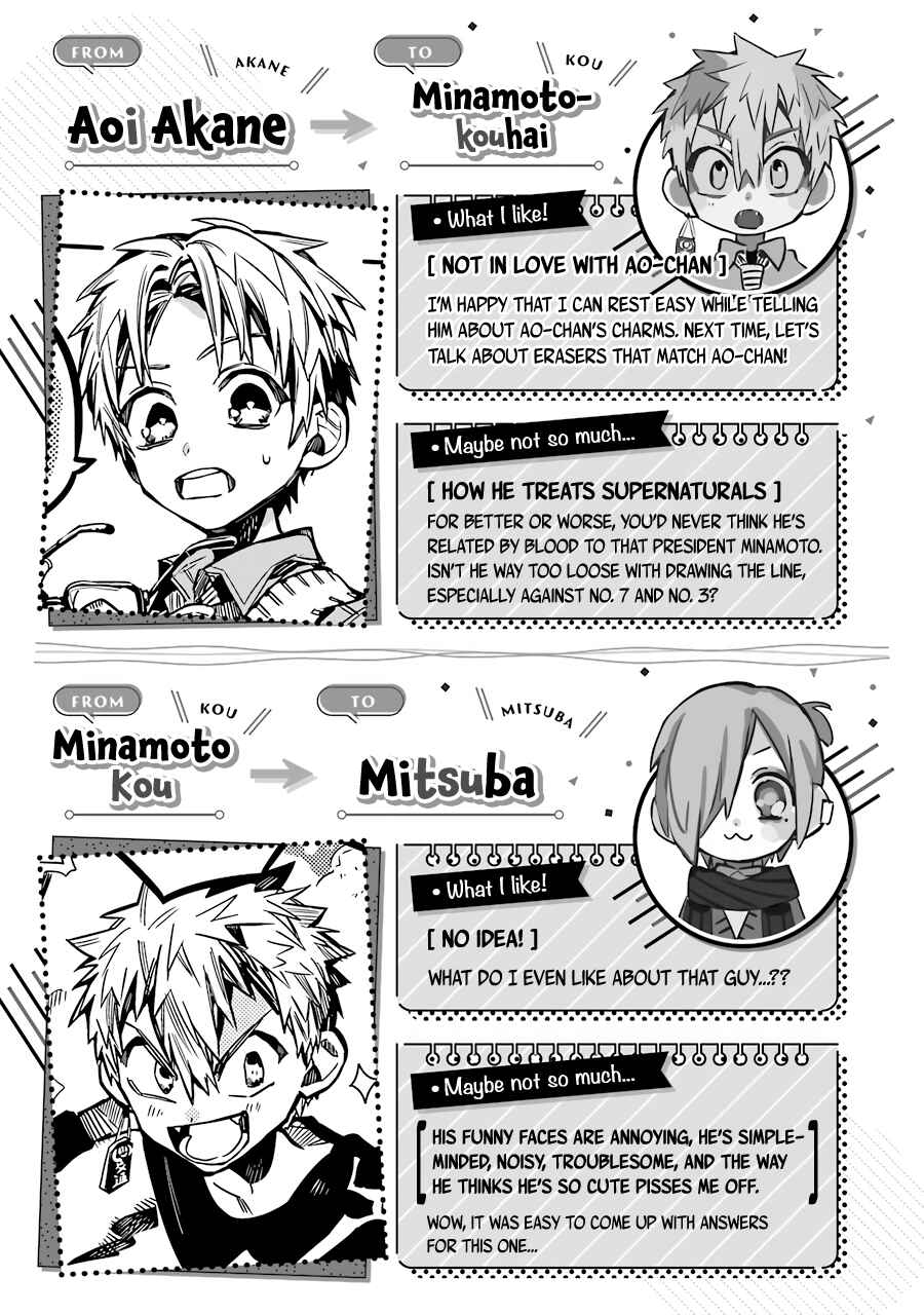 Page 4 Chapter 80.5 Jibaku Shounen: Hanako-kun