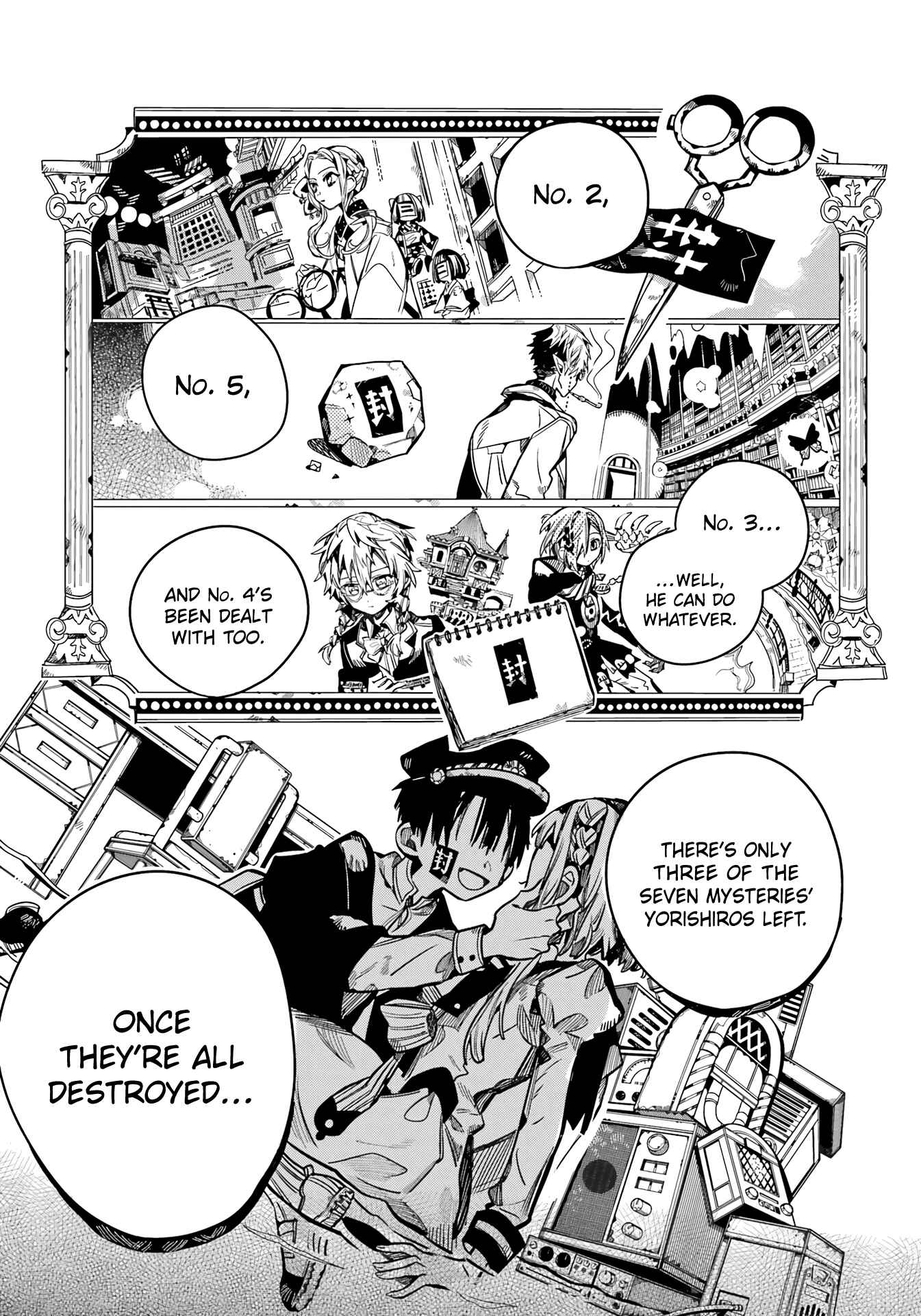 Page 11 Chapter 92 Jibaku Shounen: Hanako-kun
