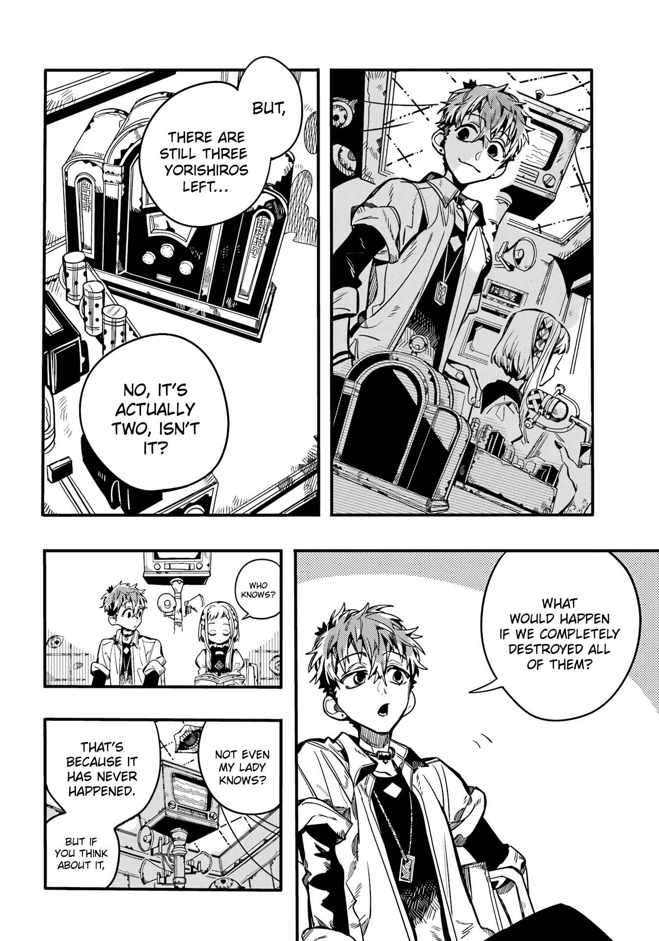 Page 16 Chapter 92 Jibaku Shounen: Hanako-kun