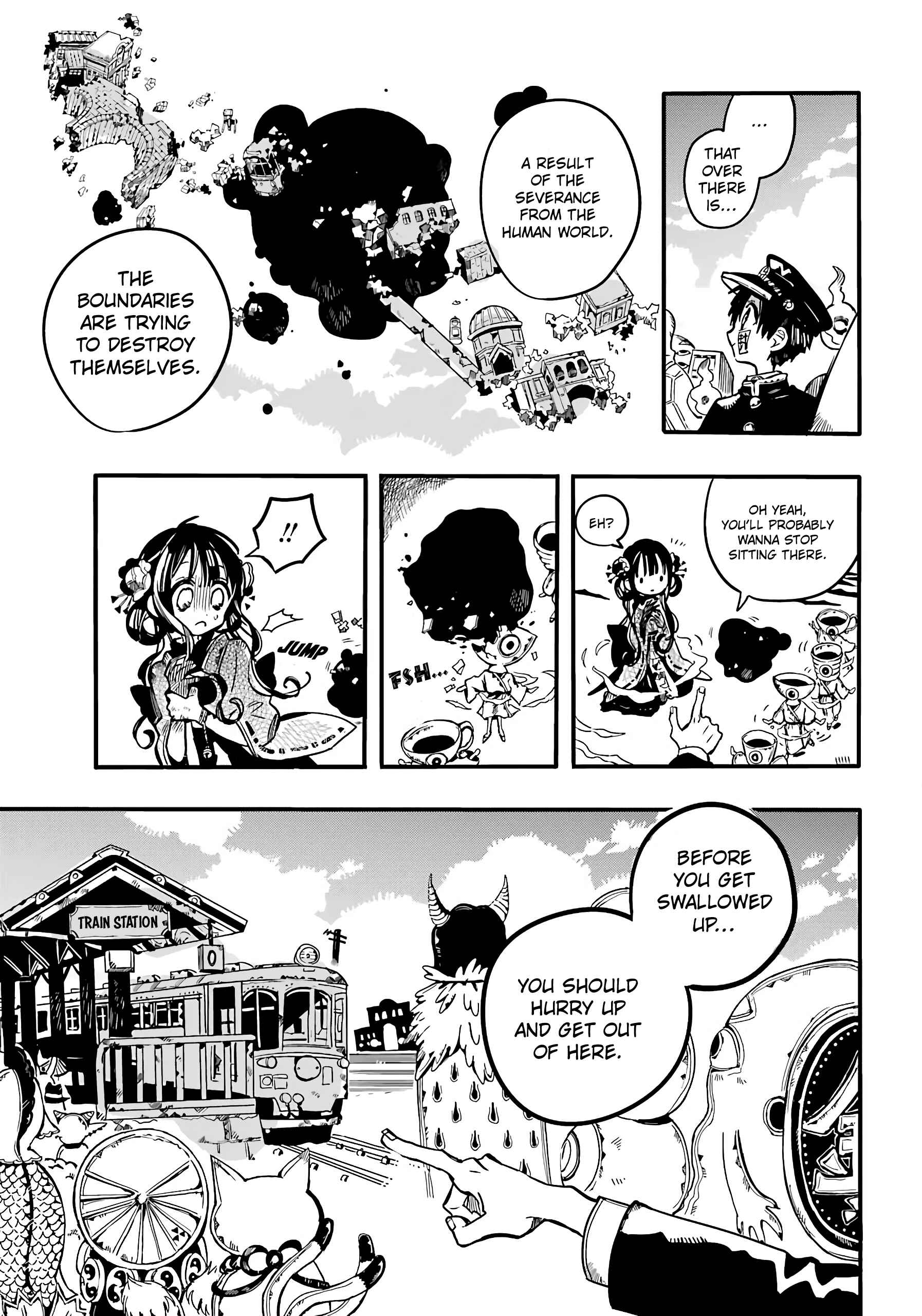 Page 15 Chapter 84 Jibaku Shounen: Hanako-kun