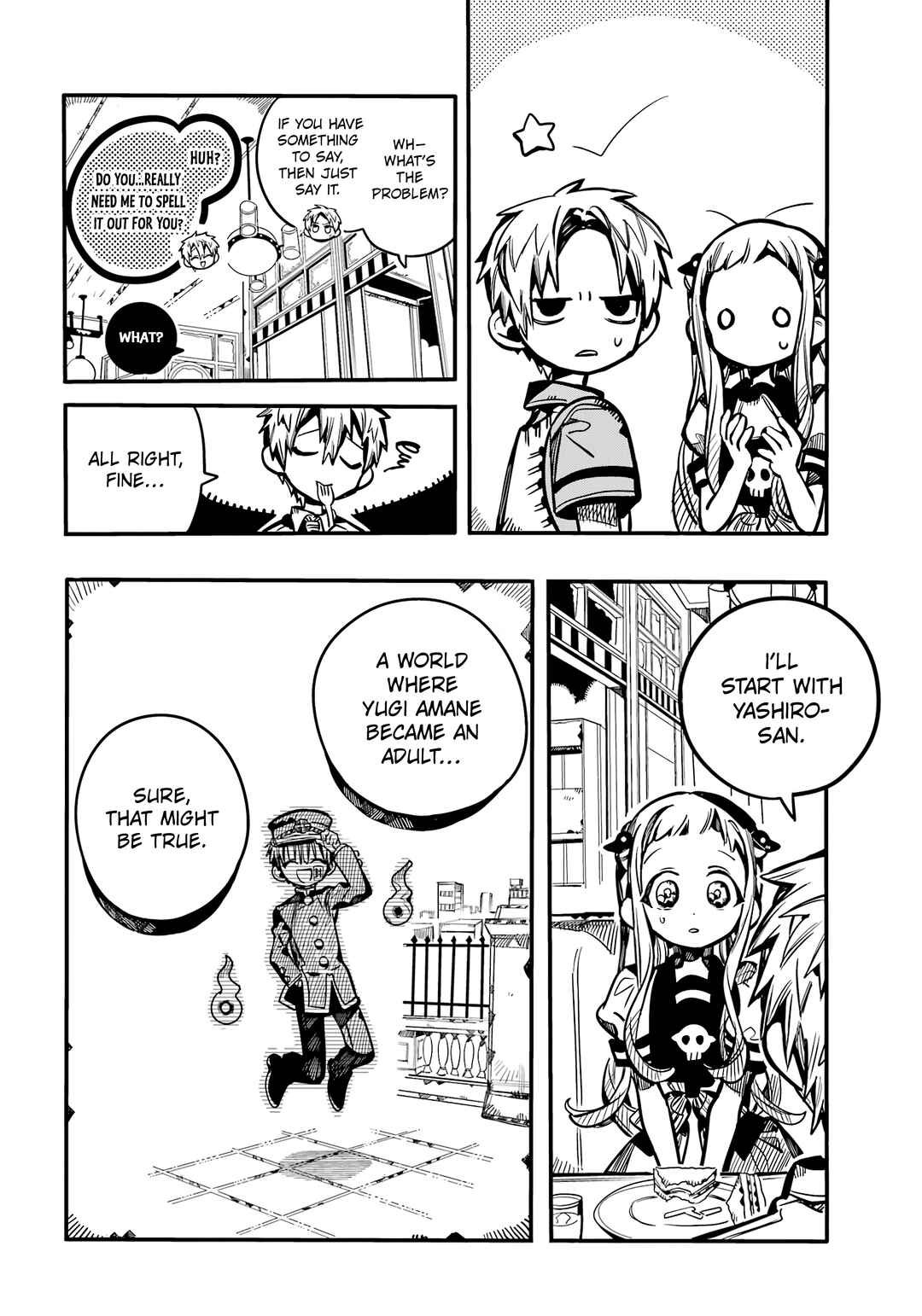 Page 15 Chapter 117 Jibaku Shounen: Hanako-kun