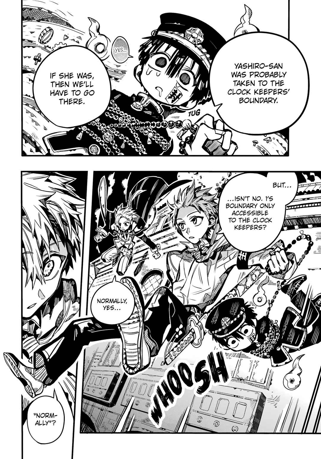 Page 4 Chapter 106 Jibaku Shounen: Hanako-kun