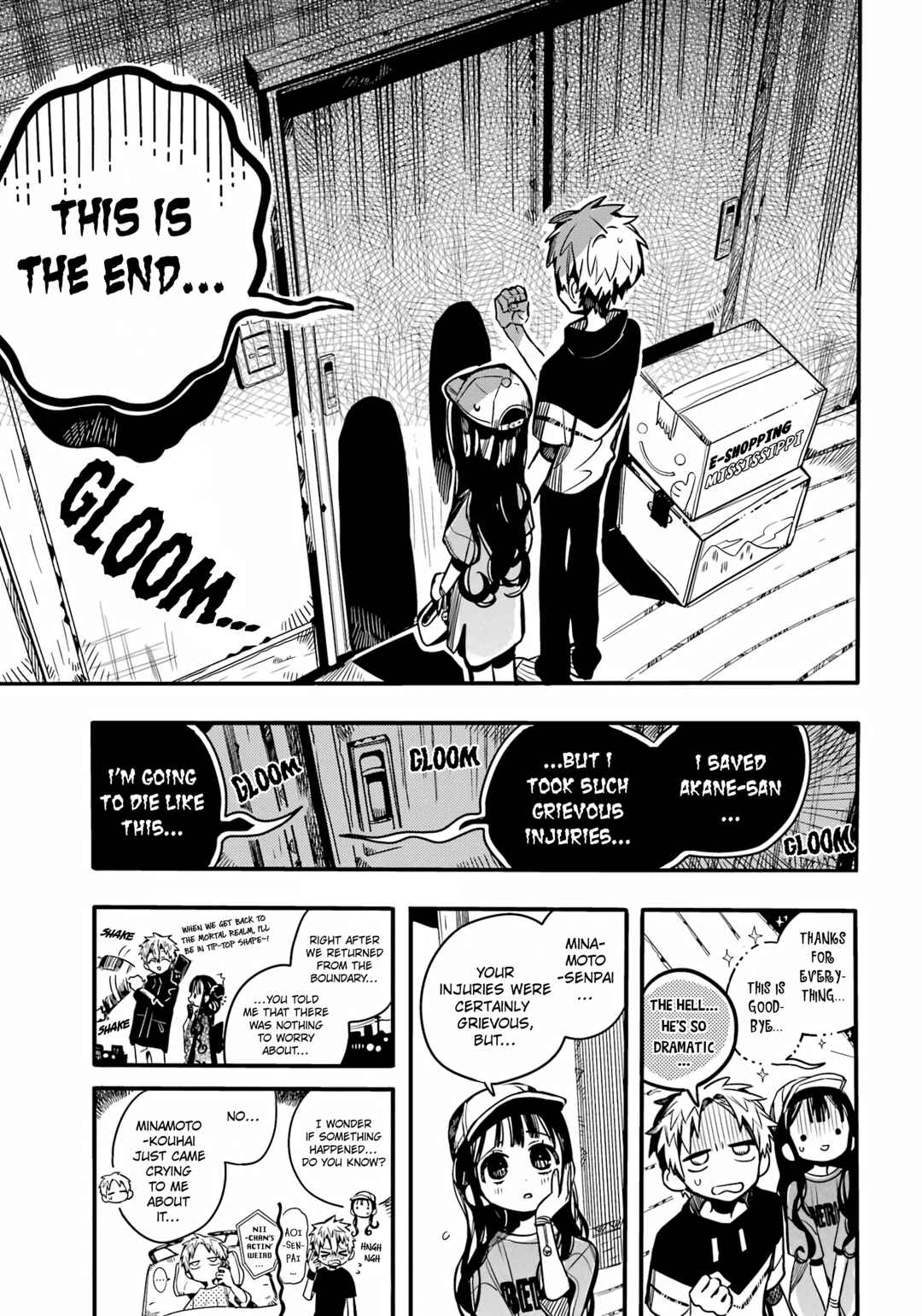 Page 14 Chapter 96 Jibaku Shounen: Hanako-kun