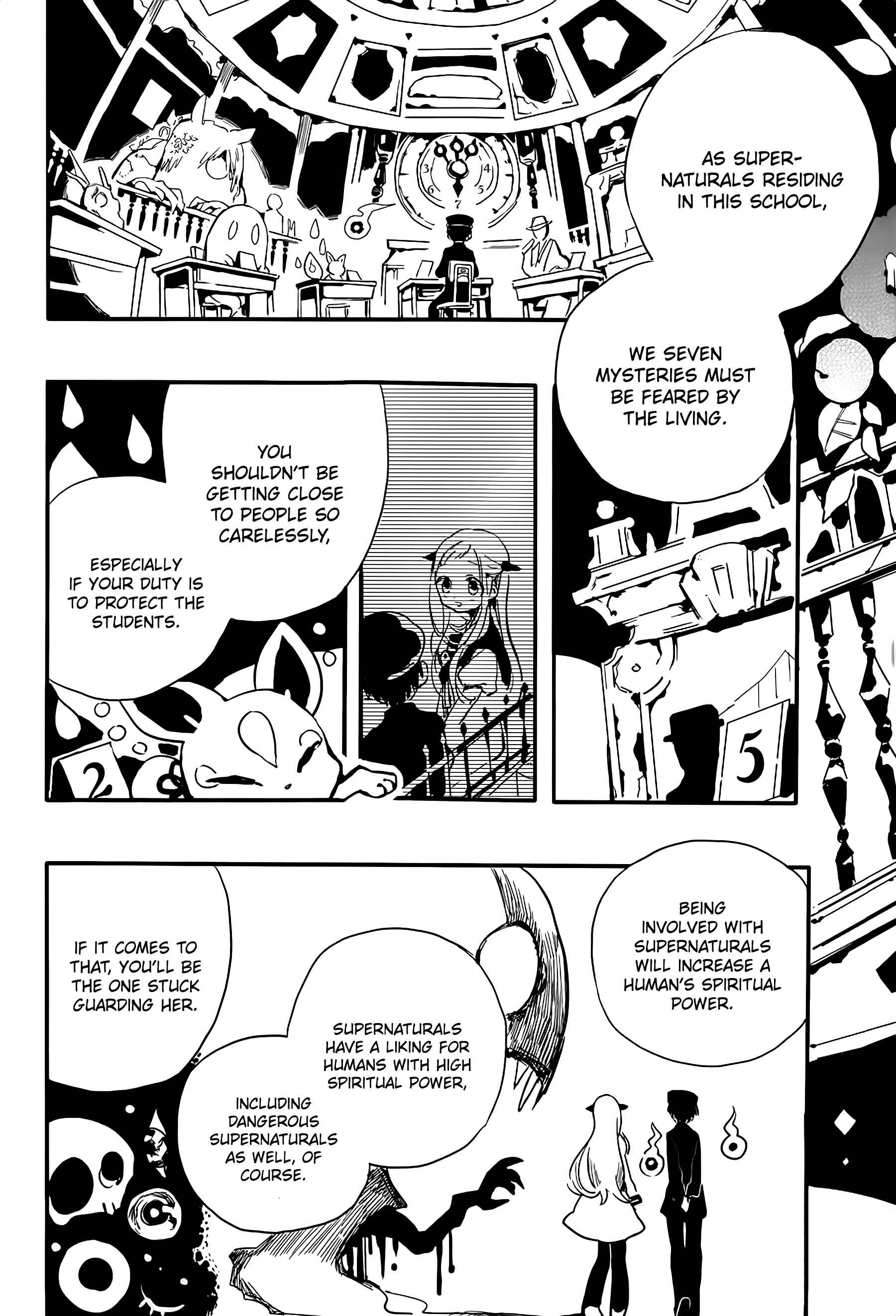Page 4 Chapter 3 Jibaku Shounen: Hanako-kun