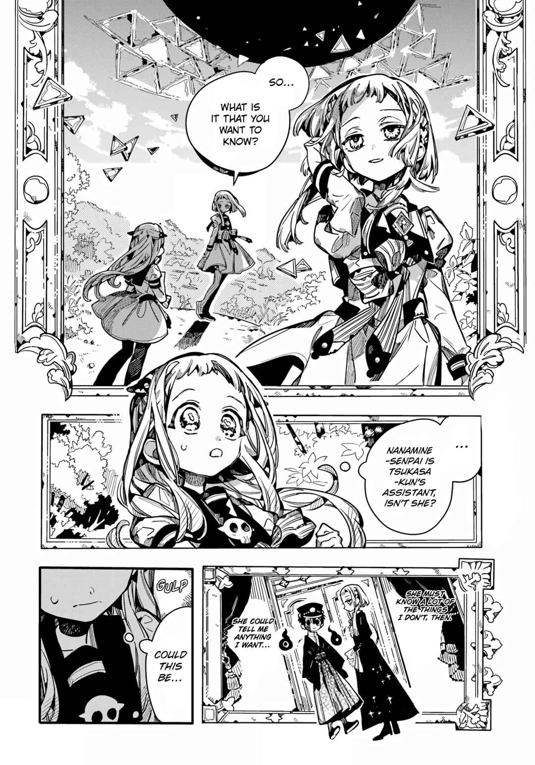 Page 3 Chapter 95 Jibaku Shounen: Hanako-kun
