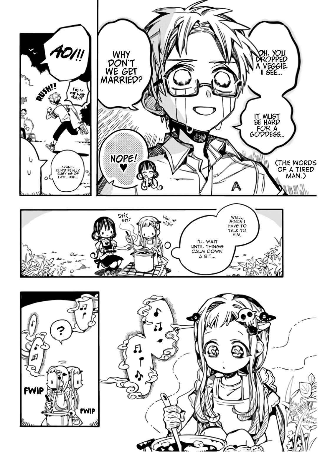 Page 13 Chapter 60 Jibaku Shounen: Hanako-kun